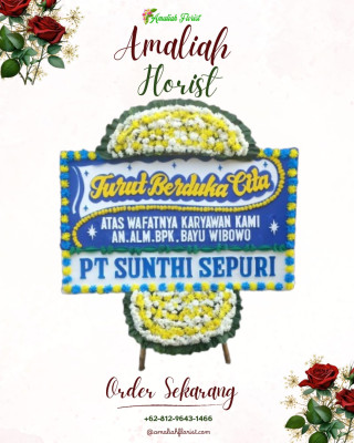 Papan Bunga Duka di Pepera