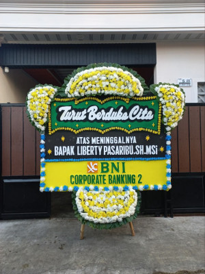 Papan Bunga Duka di Pepera