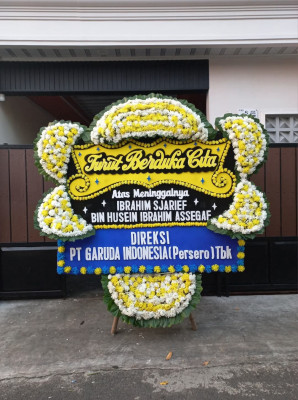 Papan Bunga Duka di Pepera