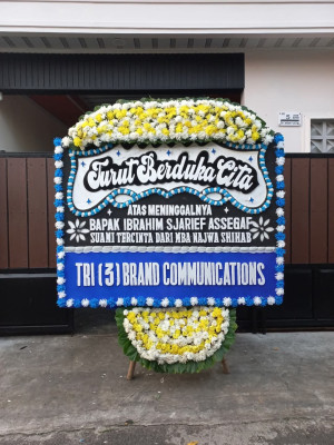 Papan Bunga Duka di Pepera